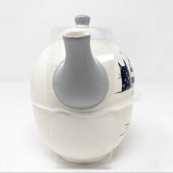 *SOLD* Cat Mom Gift WHIMSICAL Cat Teapot Cat Mug - Picture 4 of 6